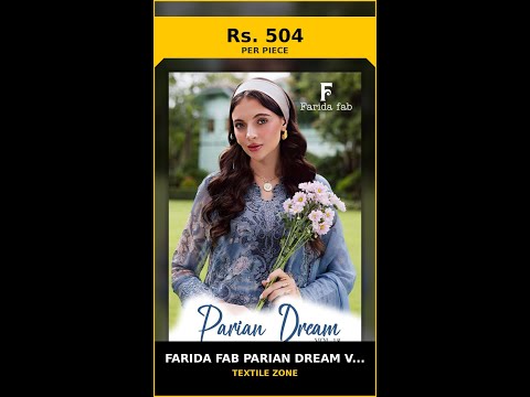 Farida fab Parian Dream Vol 18 – product video thumbnail