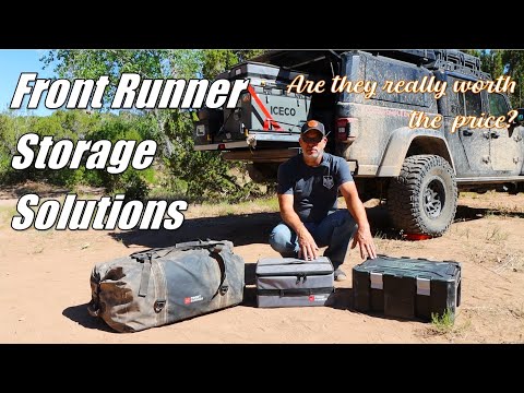 Front Runner storage bags and boxes