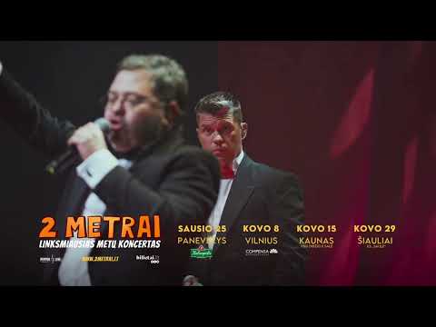 2 METRAI: Deivis Norvilas ir Rafailas Karpis - koncertinis turas