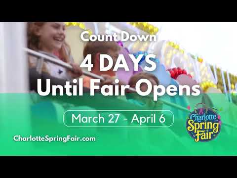 COUNT DOWN - 4 Days Until the Charlotte Spring Fair