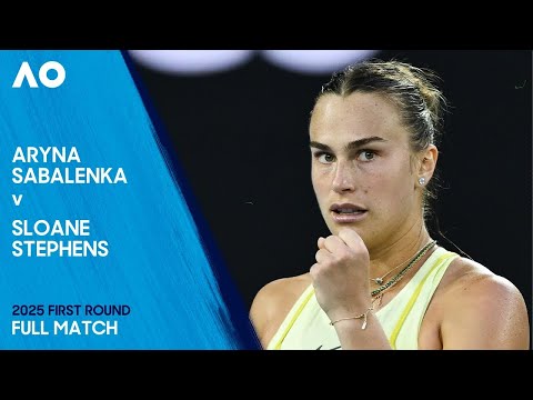 Aryna Sabalenka v Sloane Stephens Full Match | Australian Open 2025 First Round
