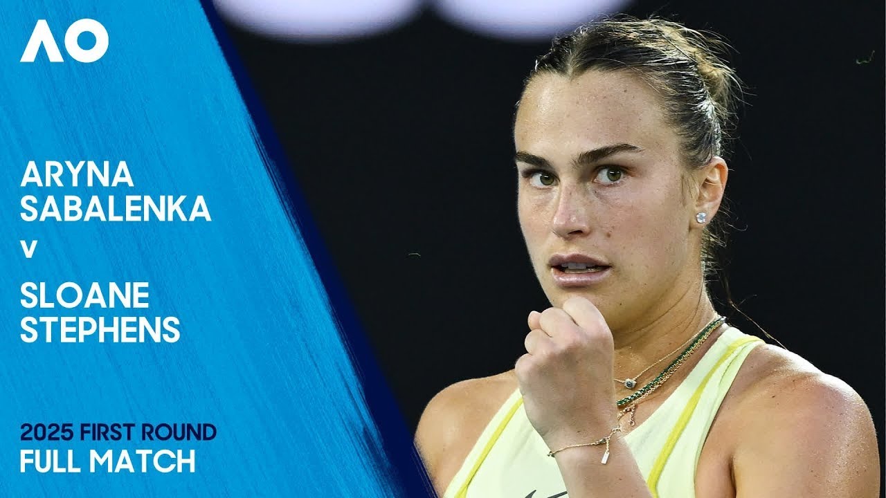 Aryna Sabalenka v Sloane Stephens Full Match | Australian Open 2025 First Round