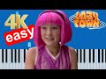 Lazy Town Always A Way Slow Easy Medium Piano Tutorial 4K