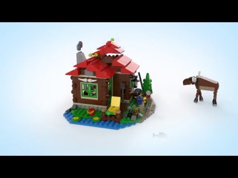 Vidéo LEGO Creator 31048 : La cabane du bord du lac