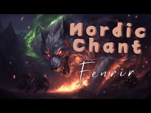 Fenrir Unchained ⚔️🐺 - A Nordic Chant ❄️🔥 #wolf #vikings  #chanting #chain #nordic #celtics