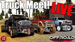 Offroad Outlaws LIVE: GET READY for the UPDATE!! CUSTOM TRUCKS, TRUCK MEETS, CHAT BUILDS & MORE!