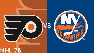 Philadelphia Flyers vs New York Islanders (NHL 26 / PS5)