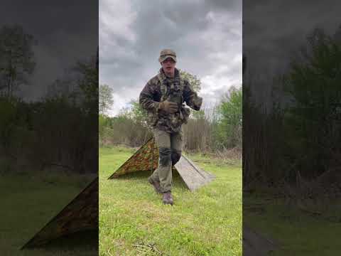 Best Military Tarp set up