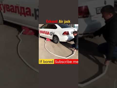 😱 Exhaust system Air jack | #shorts