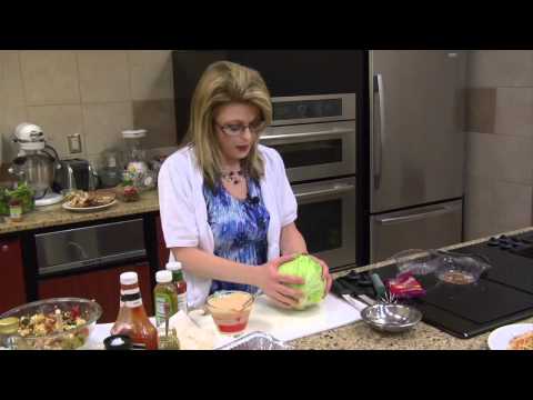 Bacon and Russion Salad Dressing Over Iceberg Wedges with Guest Chef Lisa Smith