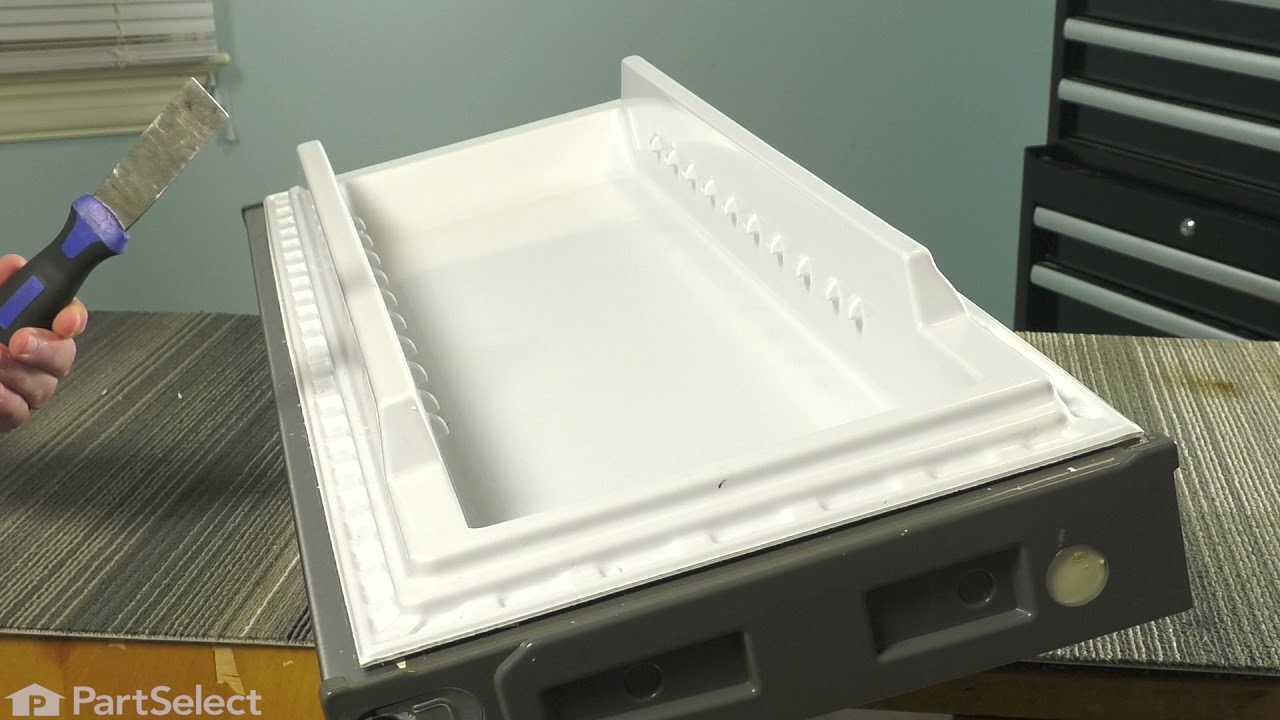 Replacing your Whirlpool Refrigerator Door Gasket - Apollo Gray