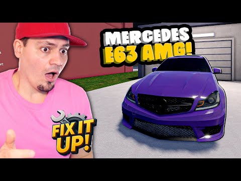 🚘 I GOT A MERCEDES AMG WITH AN AUDI ENGINE! (1% Chance) | Roblox Fix It Up