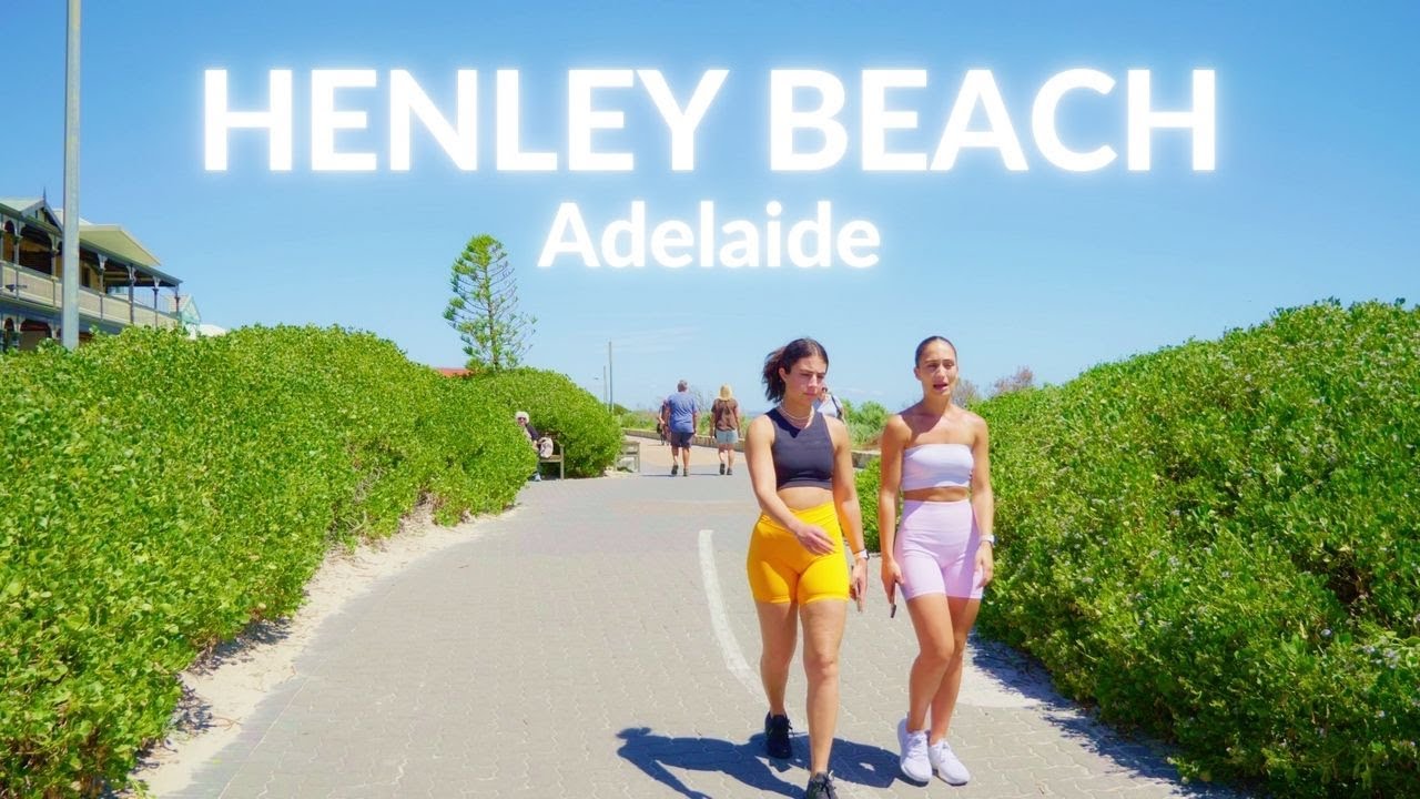 Embark on a walking tour around Henley Beach.