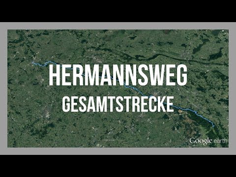 Hermannsweg | Wandern im Teutoburger Wald | Wanderkarte | GPS-Track