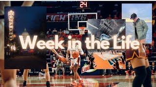 the gap // what it's like to photograph a basketball game, going on a trip, eating food