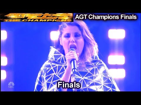 Cristina Ramos sings “Call Me” HER WILD SIDE COMES OUT | America's Got Talent Champions Finals AGT