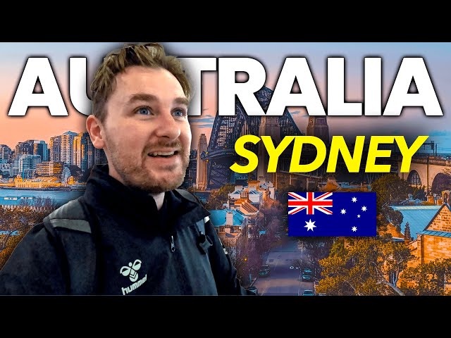 Travel vlog - MY FIRST TIME in Australia 🇦🇺 Sydney SHOCKED Me!