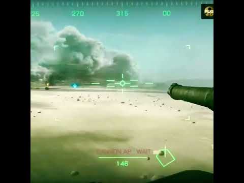 US - TANK Charge - Battlefield Tank Mission | Thunder War Gameplay | World War Gamer #shorts