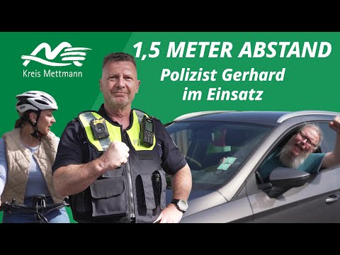 Bleib fair. Halte Abstand! Polizist Gerhard im Einsatz