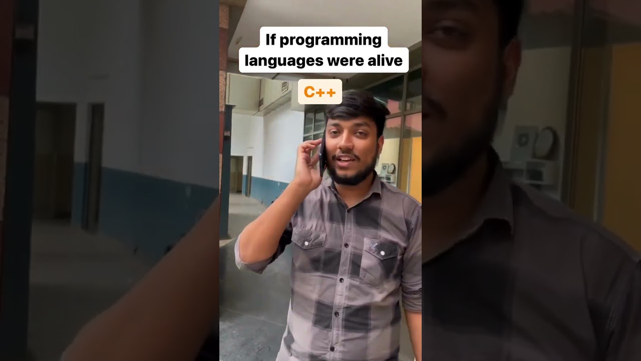 If programming languagaes were alive | Life of a Coder | Coding Ninjas#shorts #funnyshorts #coding