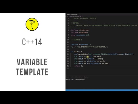 Variable Template In C++
