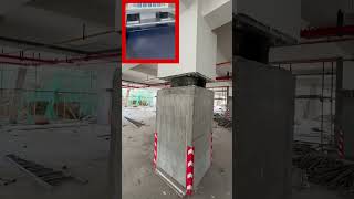 How do seismic isolation bearings work during an earthquake? Simulation experiment.