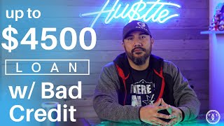 Up to $4500 Bad Credit Loan | Personal Loans for NO CREDIT (or BAD CREDIT) | No consigner required