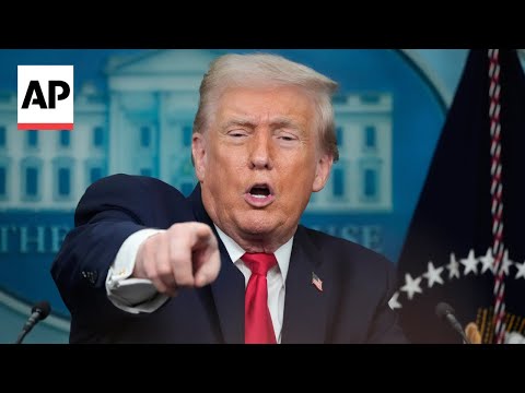 AP fact checks Trump's nearly 2-hour White House press briefing