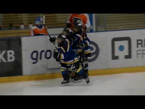 Blues Ljubljana : Flyers Zürich, tournoi NHL de Fribourg 25.3.2017