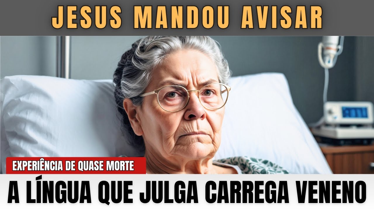 EU MORRI E JESUS REVELOU QUE A LÍNGUA DESTRÓI MAIS DO QUE O DIABO!