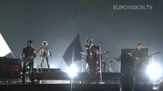 maNga&#39;s first rehearsal (impression) at the 2010 Eurovision Song Contest