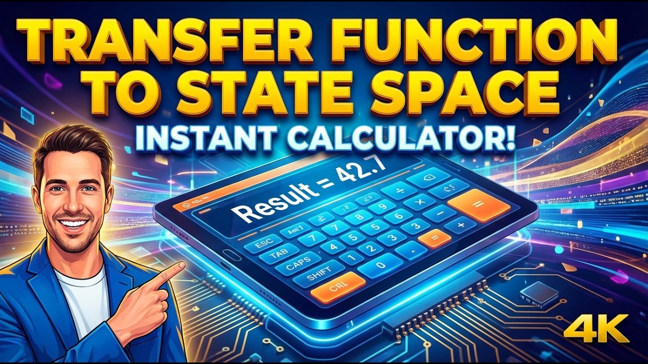 Transfer Function To State Space Interactive Calculator