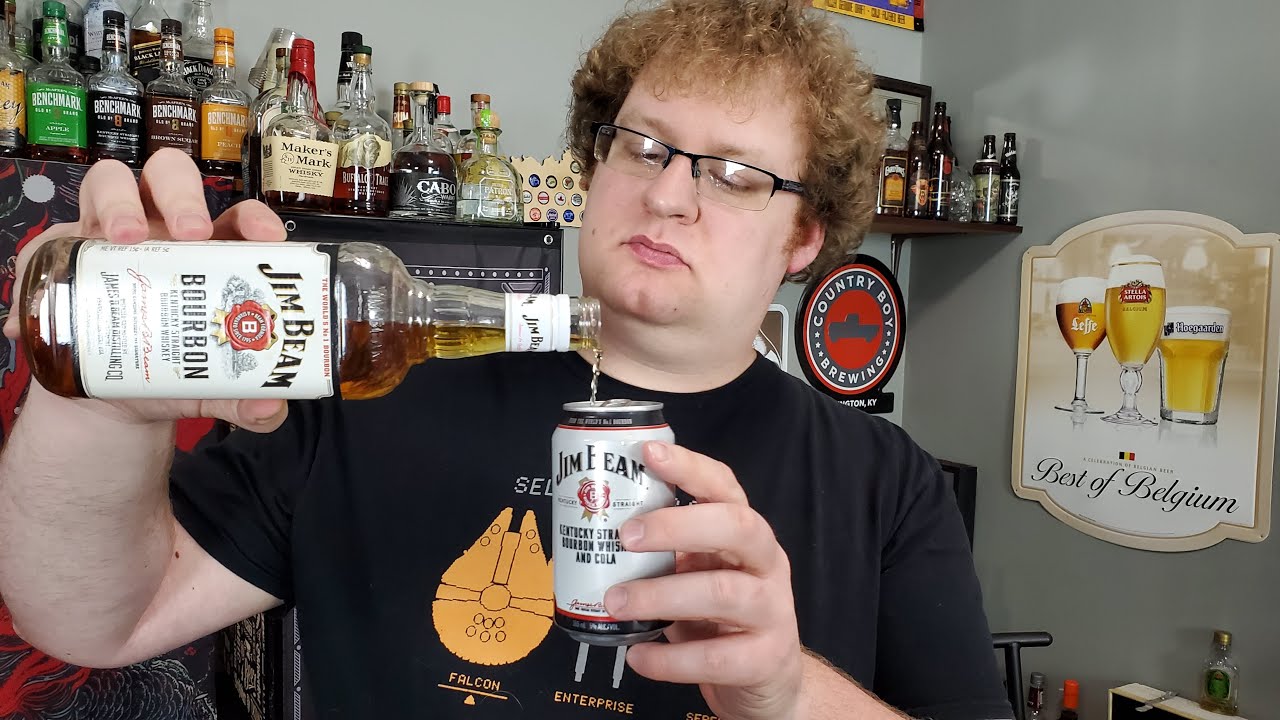 Jim Beam and Cola Review! (Canned)
