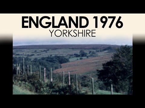 Archive footage of Yorkshire county | 8mm home movie film