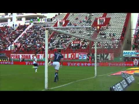 San Román llevó peligro. Huracán 0 Vélez 0. Fecha 26. Torneo Primera División 2015.FPT