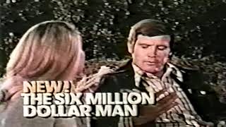 CYBORG SIX MILLION DOLLAR MAN ADVANCE ABC PROMO