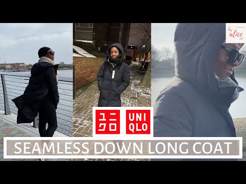 UNIQLO WOMEN'S SEAMLESS DOWN HOODED LONG COAT REVIEW |...