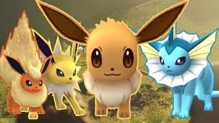 Pokemon Go Cheat for Choosing Eevee Evolutions