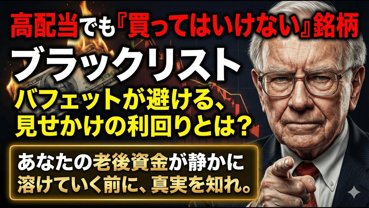 【利回り5％の罠】利回りだけで選ぶ人は、減配と株価下落のダブルパンチで老後資金を失います。高配当株で配当金生活は可能か？証券会社が隠す「見せかけの利回り」と不都合な真実。