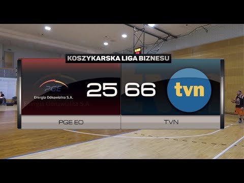PGE EO vs TVN - IV kolejka - II Liga Warszawa - Koszykarska Liga Biznesu