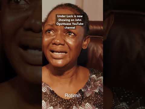 Under lock is now showing on John Oguntuase YouTube channel. #underlock