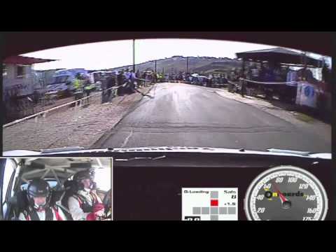 IRC Cyprus rally 2012 Vasily Gryazin - Dmitry Chumak SS8 (No sound!)