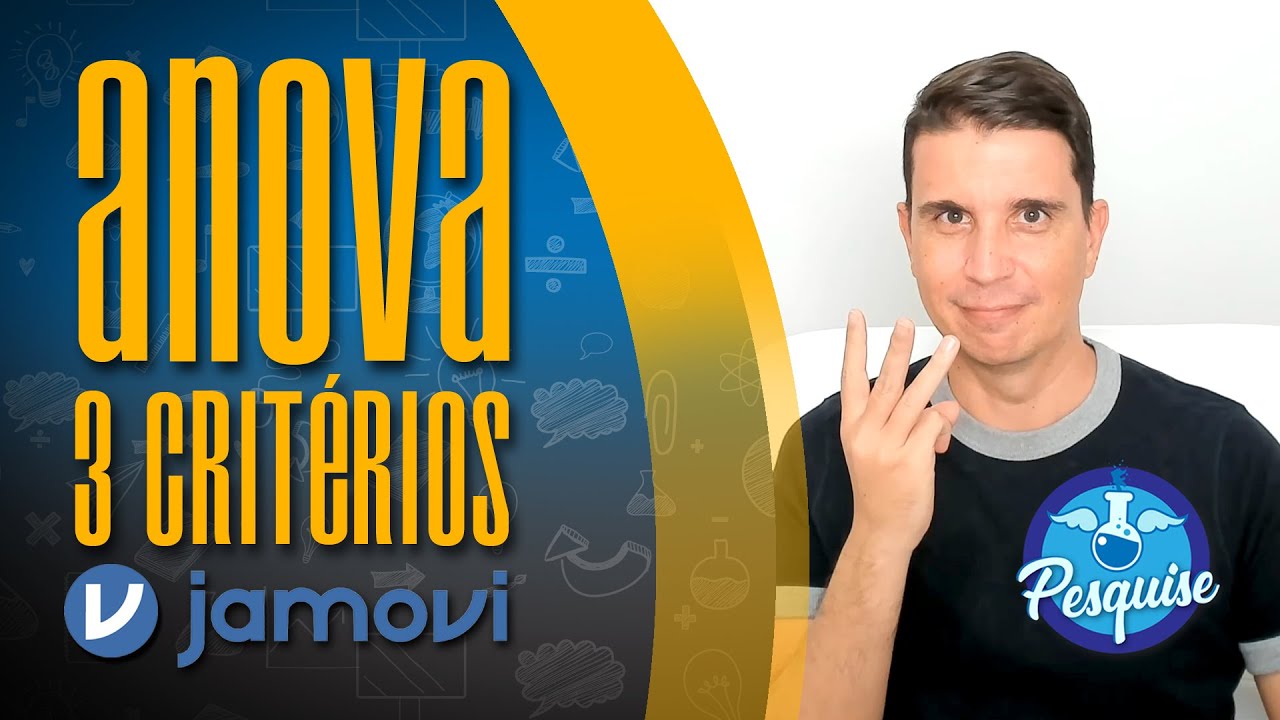ANOVA 3 CRITÉRIOS descomplicada! (JAMOVI)