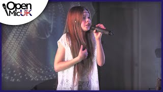 NOTHING COMPARES TO YOU – SINEAD O&#39;CONNOR by COURTNEY HADWIN at the Grand Final of Open Mic UK