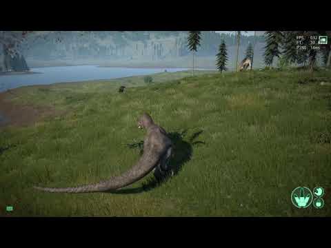 Clever/Tricky SubRex vs Allo - The Isle Legacy Gameplay