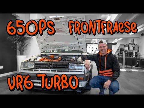 650PS Frontfräse von Marius - VW Golf 2 VR6 Turbo Folge 1 | Philipp Kaess |