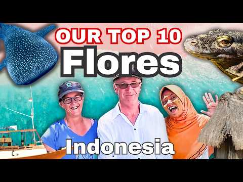 Top ten INCREDIBLE places to visit in FLORES, Indonesia