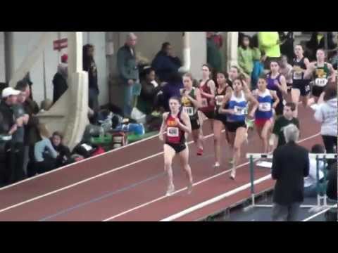 2012 Yale Invitational Girls 800m Heat 1