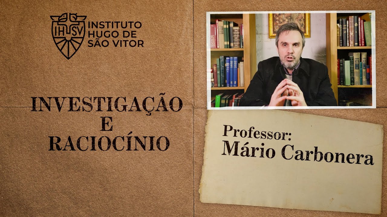 Desta forma você se torna um investigador perspicaz da realidade