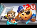 Strange Sound Underground Police Cartoon Cartoon For Kids Sheriff Labrador BabyBus
